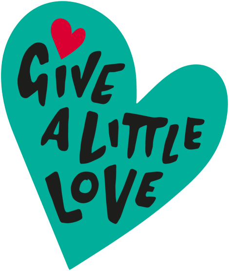 Give a Little Love heart logo