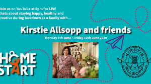 Kirstie Allsopp went LIVE for Home-Start UK